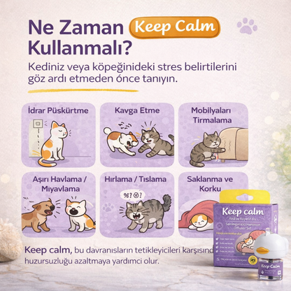 Keep Calm Sakinleştirici Difüzör Seti