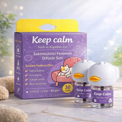 Keep Calm Sakinleştirici Difüzör Seti